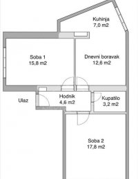 Nekretnina: Odličan 2.5 stan na Vračaru ID#1116