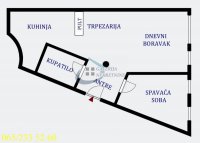 Nekretnina: Vračar, Hram Sv. Save - Šumatovačka 61m2