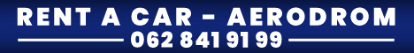 Belgrade airport, rentacar