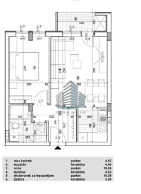 Nekretnina: 43m² – 107.100€ SA PDVOM TELEP 19998