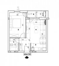 Nekretnina: Petrovaradin- Pogodan Dvosoban stan 42 m2 u Izgradnji-povrat PDV-065/385 8880