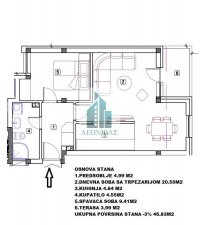 Nekretnina: Novogradnja - PO + P + 3 Pantelej