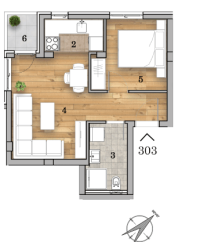 Nekretnina: Dvosoban stan, NOVI SAD, TELEP