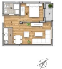 Nekretnina: Dvosoban stan, NOVI SAD, TELEP