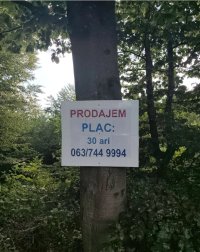 Nekretnina: Prodajem plac na planini Goč