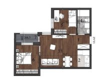 Nekretnina: Dvoiposoban stan, NOVI SAD, NOVA DETELINARA