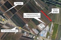 Nekretnina: Zemljište pored puta NoviSad-Rumenka, 2 jutra (20 EUR/m2)