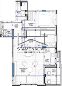 Nekretnina: Telep- trosoban stan u izgradnji ID#7126