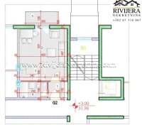 Nekretnina: Na prodaju garsonjera u izgradnji Dobrota Kotor