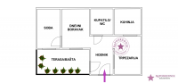 Nekretnina: Stari grad, Bajlonova pijaca, Venizelosova, 29m2+13m2 terasa