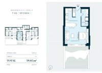 Nekretnina: Luštica Bay, studio, pogled na otvoreno more ID#4762