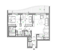 Nekretnina: Blok 65, BEL MONDO, izdavanje, nov, p. prostor 88m2 ID#10634