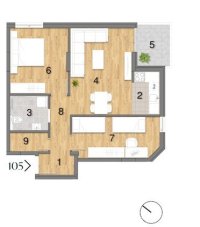 Nekretnina: Trosoban stan, NOVI SAD, TELEP