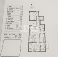 Nekretnina: prostran četvorosoban stan (125 m²) ima i garazno mesto ID#5817